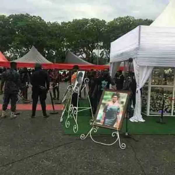 Photos From The Funeral Of Ghanaian Singer, Ebony Reign